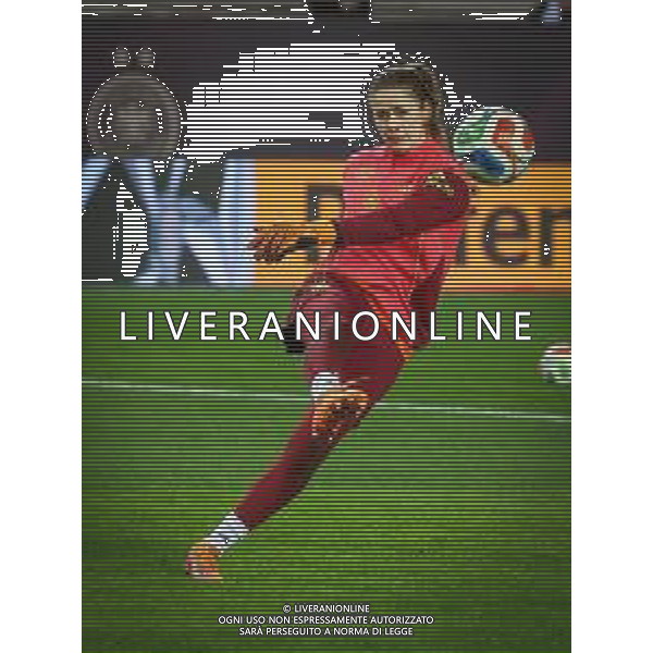 Stina Johannes #12 (Deutschland) warm-up, Deutschland vs. Spanien, Fussball, Frauen, UEFA, Women’s Nations League, Saison 2025/2026, Finale - Runde 1 von 2, 28.11.2025 / action press AG KARMAPRESS-AG ALDO LIVERANI SAS