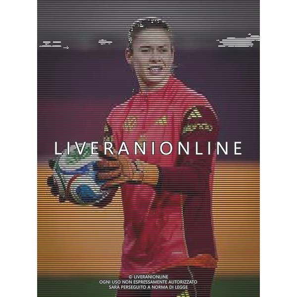 Stina Johannes #12 (Deutschland), Deutschland vs. Spanien, Fussball, Frauen, UEFA, Women’s Nations League, Saison 2025/2026, Finale - Runde 1 von 2, 28.11.2025 / action press AG KARMAPRESS-AG ALDO LIVERANI SAS