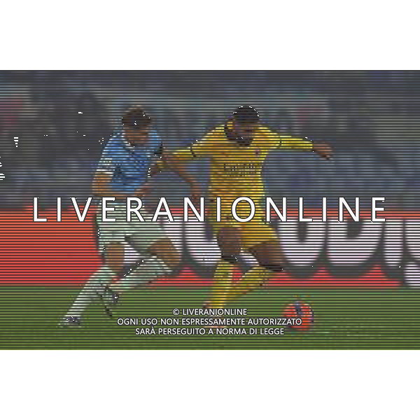 Lazio vs Milan Coppa Italia Frecciarossa - Ottavi di finale Stadio Olimpico - Roma 04-12-2025 nella foto Basic e Loftus-Cheek Foto Federico Gaetano - ag Aldo liverani- AGENZIA ALDO LIVERANI SAS