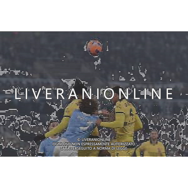 Lazio vs Milan Coppa Italia Frecciarossa - Ottavi di finale Stadio Olimpico - Roma 04-12-2025 nella foto De Winter e Guendouzi Foto Federico Gaetano - ag Aldo liverani- AGENZIA ALDO LIVERANI SAS