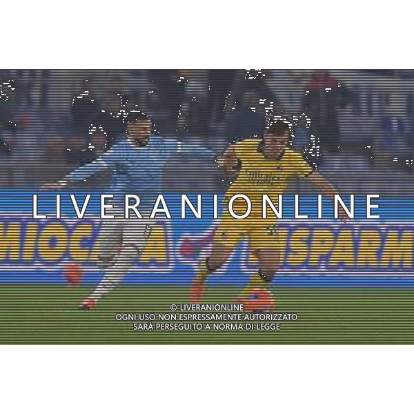 Lazio vs Milan Coppa Italia Frecciarossa - Ottavi di finale Stadio Olimpico - Roma 04-12-2025 nella foto Castellanos e Jashari Foto Federico Gaetano - ag Aldo liverani- AGENZIA ALDO LIVERANI SAS