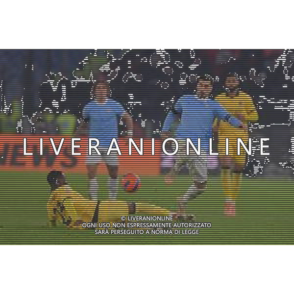 Lazio vs Milan Coppa Italia Frecciarossa - Ottavi di finale Stadio Olimpico - Roma 04-12-2025 nella foto Tomori e Zaccagni Foto Federico Gaetano - ag Aldo liverani- AGENZIA ALDO LIVERANI SAS