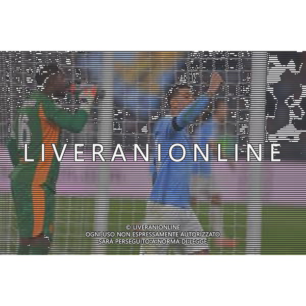 Lazio vs Milan Coppa Italia Frecciarossa - Ottavi di finale Stadio Olimpico - Roma 04-12-2025 nella foto Esultanza Zaccagni Foto Federico Gaetano - ag Aldo liverani- AGENZIA ALDO LIVERANI SAS