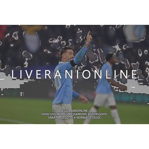 Lazio vs Milan Coppa Italia Frecciarossa - Ottavi di finale Stadio Olimpico - Roma 04-12-2025 nella foto Esultanza Zaccagni Foto Federico Gaetano - ag Aldo liverani- AGENZIA ALDO LIVERANI SAS