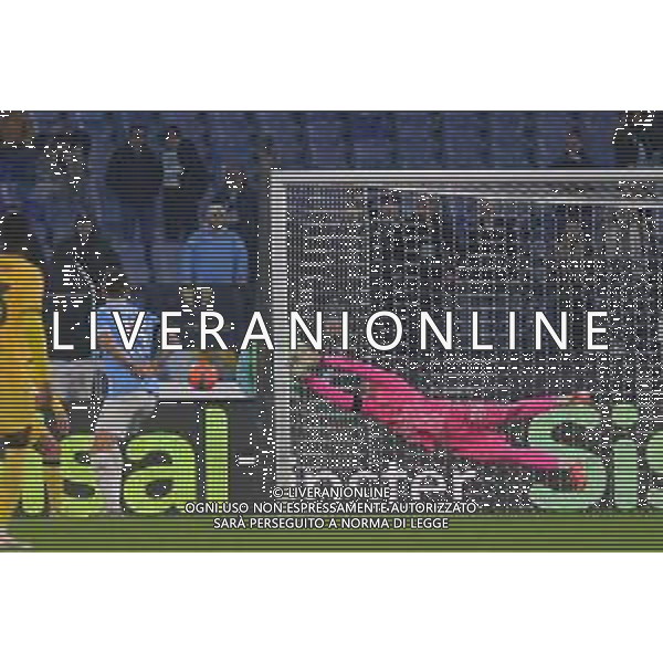 Lazio vs Milan Coppa Italia Frecciarossa - Ottavi di finale Stadio Olimpico - Roma 04-12-2025 nella foto Parata finale di Mandas Foto Federico Gaetano - ag Aldo liverani- AGENZIA ALDO LIVERANI SAS