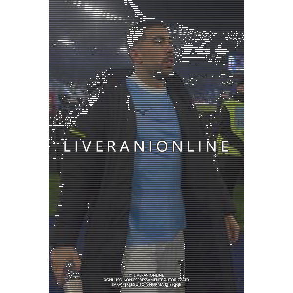 Lazio vs Milan Coppa Italia Frecciarossa - Ottavi di finale Stadio Olimpico - Roma 04-12-2025 nella foto Zaccagni sotto la curva Foto Federico Gaetano - ag Aldo liverani- AGENZIA ALDO LIVERANI SAS