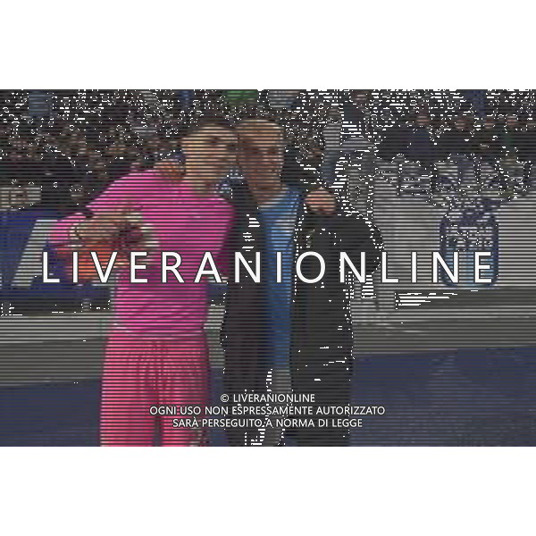 Lazio vs Milan Coppa Italia Frecciarossa - Ottavi di finale Stadio Olimpico - Roma 04-12-2025 nella foto Mandas e Isaksen esultano Foto Federico Gaetano - ag Aldo liverani- AGENZIA ALDO LIVERANI SAS