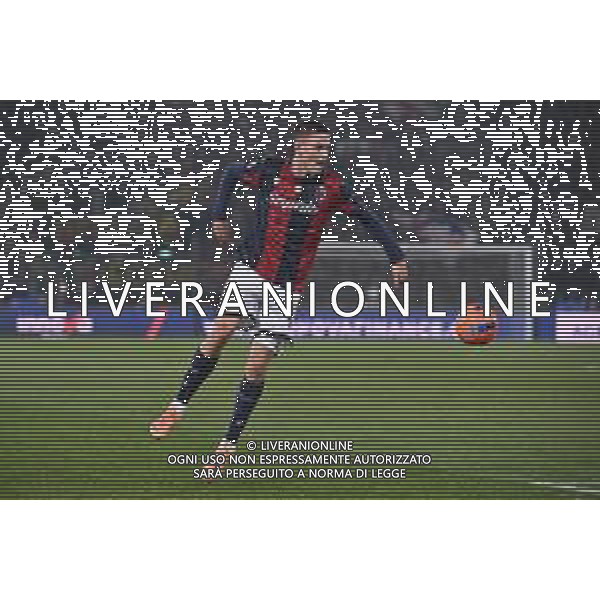 TVRG Bologna vs Parma nella foto Emil Holm (Bologna) Bologna 04-12-2025 Stadio Renato Dall\'Ara Bologna vs Parma Coppa Italia Frecciarossa - ottavi di finale foto Roberto Garavaglia/Agenzia Aldo Liverani sas