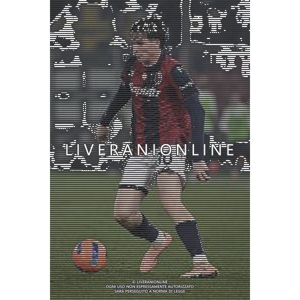 TVRG Bologna vs Parma nella foto Giovanni Fabbian (Bologna) Bologna 04-12-2025 Stadio Renato Dall\'Ara Bologna vs Parma Coppa Italia Frecciarossa - ottavi di finale foto Roberto Garavaglia/Agenzia Aldo Liverani sas