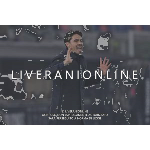 TVRG Bologna vs Parma nella foto Carlos Cuesta Garcia allenatore Parma Bologna 04-12-2025 Stadio Renato Dall\'Ara Bologna vs Parma Coppa Italia Frecciarossa - ottavi di finale foto Roberto Garavaglia/Agenzia Aldo Liverani sas