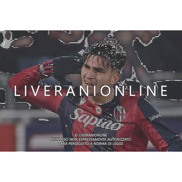 TVRG Bologna vs Parma nella foto Santiago Castro (Bologna) esultanza dopo il gol del 2 a 1 Bologna 04-12-2025 Stadio Renato Dall\'Ara Bologna vs Parma Coppa Italia Frecciarossa - ottavi di finale foto Roberto Garavaglia/Agenzia Aldo Liverani sas