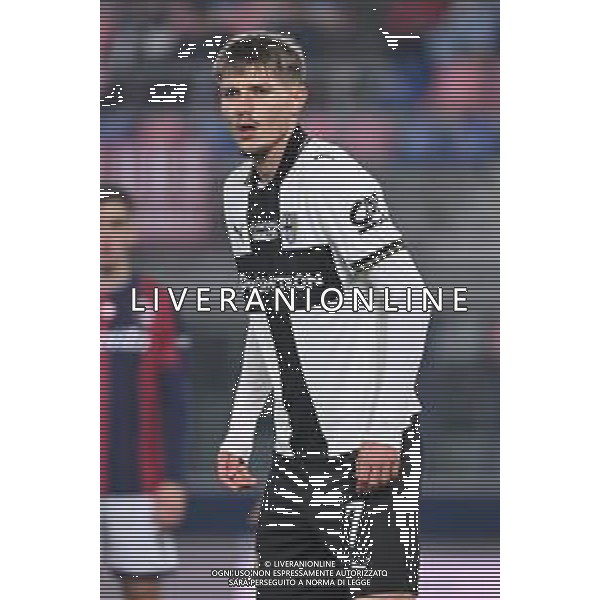 TVRG Bologna vs Parma nella foto Adrian Dawid Benedyczak (Parma) Bologna 04-12-2025 Stadio Renato Dall\'Ara Bologna vs Parma Coppa Italia Frecciarossa - ottavi di finale foto Roberto Garavaglia/Agenzia Aldo Liverani sas