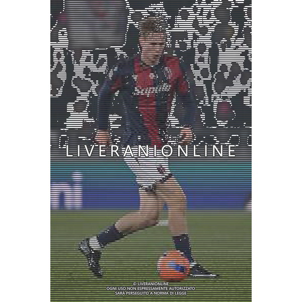 TVRG Bologna vs Parma nella foto Torbjorn Heggem (Bologna) Bologna 04-12-2025 Stadio Renato Dall\'Ara Bologna vs Parma Coppa Italia Frecciarossa - ottavi di finale foto Roberto Garavaglia/Agenzia Aldo Liverani sas