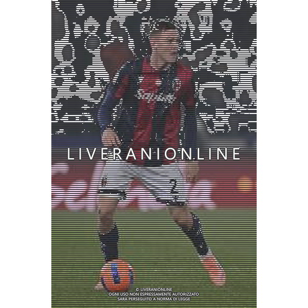 TVRG Bologna vs Parma nella foto Emil Holm (Bologna) Bologna 04-12-2025 Stadio Renato Dall\'Ara Bologna vs Parma Coppa Italia Frecciarossa - ottavi di finale foto Roberto Garavaglia/Agenzia Aldo Liverani sas