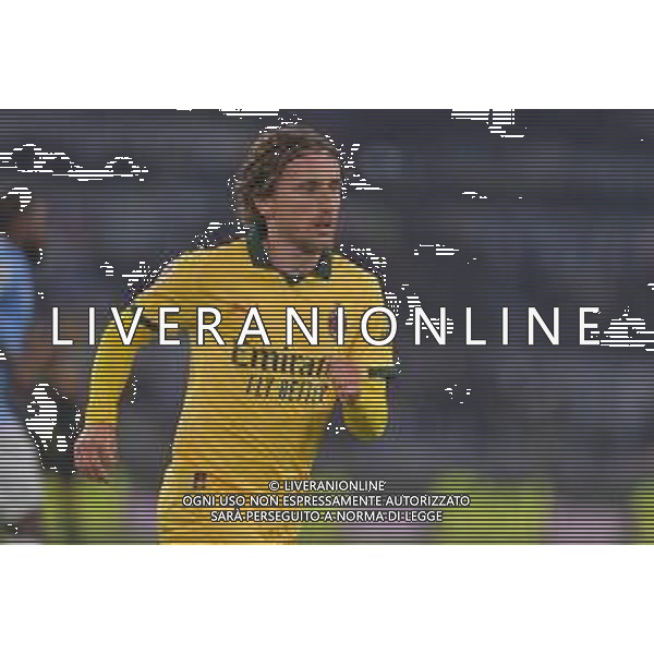 Lazio vs Milan Coppa Italia Frecciarossa - Ottavi di finale Stadio Olimpico - Roma 04-12-2025 nella foto Luka Modric Foto Federico Gaetano - ag Aldo liverani