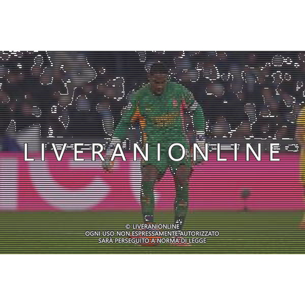 Lazio vs Milan Coppa Italia Frecciarossa - Ottavi di finale Stadio Olimpico - Roma 04-12-2025 nella foto Mike Maignan Foto Federico Gaetano - ag Aldo liverani