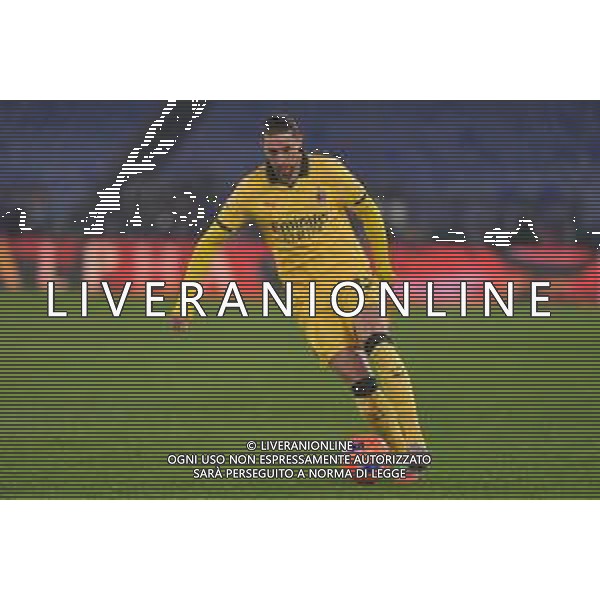 Lazio vs Milan Coppa Italia Frecciarossa - Ottavi di finale Stadio Olimpico - Roma 04-12-2025 nella foto Adrien Rabiot Foto Federico Gaetano - ag Aldo liverani