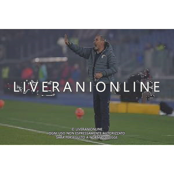 Lazio vs Milan Coppa Italia Frecciarossa - Ottavi di finale Stadio Olimpico - Roma 04-12-2025 nella foto Maurizio Sarri Foto Federico Gaetano - ag Aldo liverani