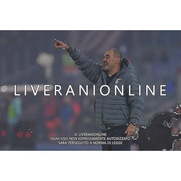 Lazio vs Milan Coppa Italia Frecciarossa - Ottavi di finale Stadio Olimpico - Roma 04-12-2025 nella foto Maurizio Sarri Foto Federico Gaetano - ag Aldo liverani