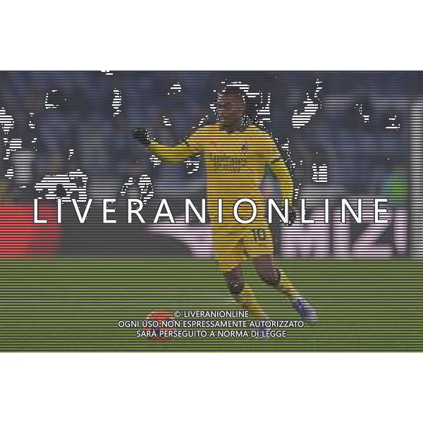 Lazio vs Milan Coppa Italia Frecciarossa - Ottavi di finale Stadio Olimpico - Roma 04-12-2025 nella foto Rafael Leao Foto Federico Gaetano - ag Aldo liverani