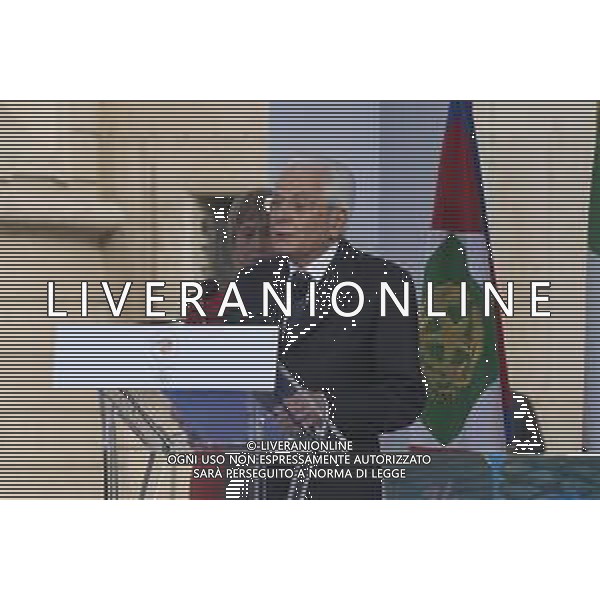 Roma 05 Dicembre 2025 Quirinale, Cerimonia per l\'accensione del bracere Olimpico. Nella Foto: Sergio Mattarella Foto Credit: Andrea Bracaglia- AGENZIA ALDO LIVERANI SAS