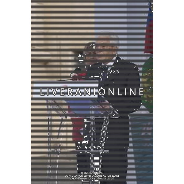 Roma 05 Dicembre 2025 Quirinale, Cerimonia per l\'accensione del bracere Olimpico. Nella Foto: Sergio Mattarella Foto Credit: Andrea Bracaglia- AGENZIA ALDO LIVERANI SAS