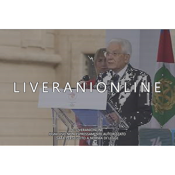 Roma 05 Dicembre 2025 Quirinale, Cerimonia per l\'accensione del bracere Olimpico. Nella Foto: Sergio Mattarella Foto Credit: Andrea Bracaglia- AGENZIA ALDO LIVERANI SAS