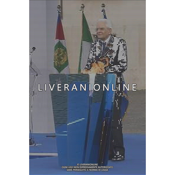 Roma 05 Dicembre 2025 Quirinale, Cerimonia per l\'accensione del bracere Olimpico. Nella Foto: Sergio Mattarella Foto Credit: Andrea Bracaglia- AGENZIA ALDO LIVERANI SAS