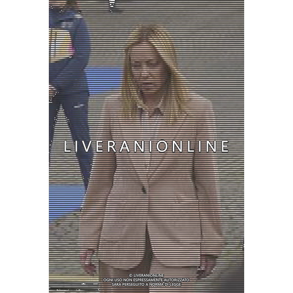 Roma 05 Dicembre 2025 Quirinale, Cerimonia per l\'accensione del bracere Olimpico. Nella Foto: Giorgia Meloni Foto Credit: Andrea Bracaglia- AGENZIA ALDO LIVERANI SAS