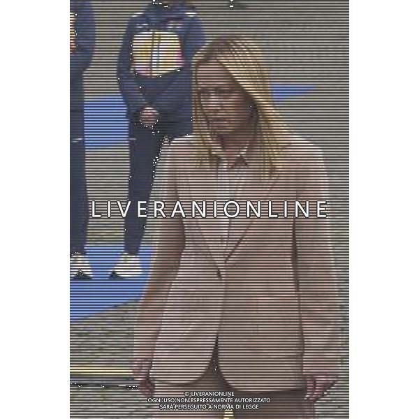 Roma 05 Dicembre 2025 Quirinale, Cerimonia per l\'accensione del bracere Olimpico. Nella Foto: Giorgia Meloni Foto Credit: Andrea Bracaglia- AGENZIA ALDO LIVERANI SAS