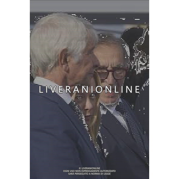 Roma 05 Dicembre 2025 Quirinale, Cerimonia per l\'accensione del bracere Olimpico. Nella Foto: Andrea Abodi, Giorgia Meloni, Ignazio La Russa, Foto Credit: Andrea Bracaglia- AGENZIA ALDO LIVERANI SAS