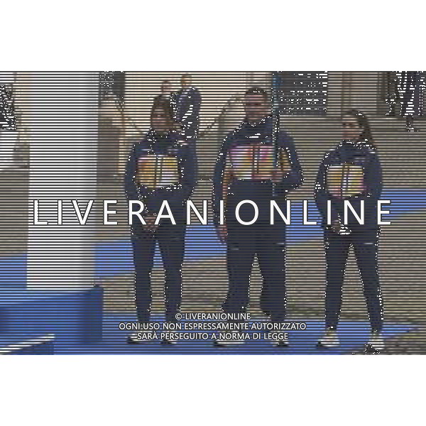 Roma 05 Dicembre 2025 Quirinale, Cerimonia per l\'accensione del bracere Olimpico. Nella Foto: La Fiamma Foto Credit: Andrea Bracaglia- AGENZIA ALDO LIVERANI SAS