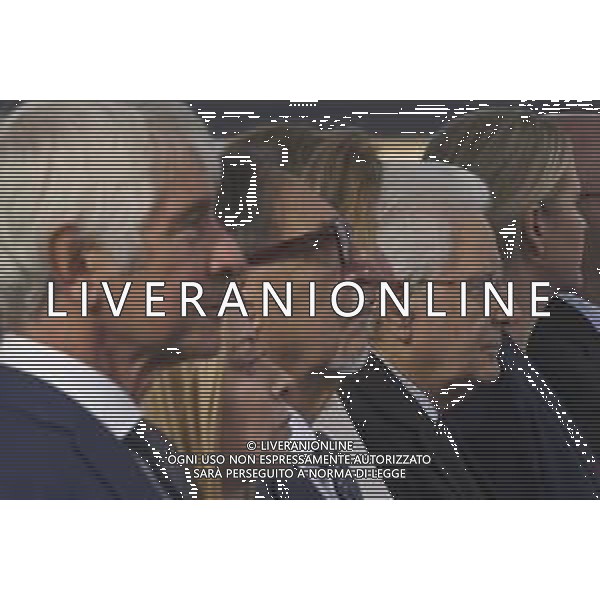 Roma 05 Dicembre 2025 Quirinale, Cerimonia per l\'accensione del bracere Olimpico. Nella Foto: Andrea Abodi, Giorgia Meloni, Ignazio La Russa, Kirsty Coventry, Sergio Mattarella Foto Credit: Andrea Bracaglia- AGENZIA ALDO LIVERANI SAS