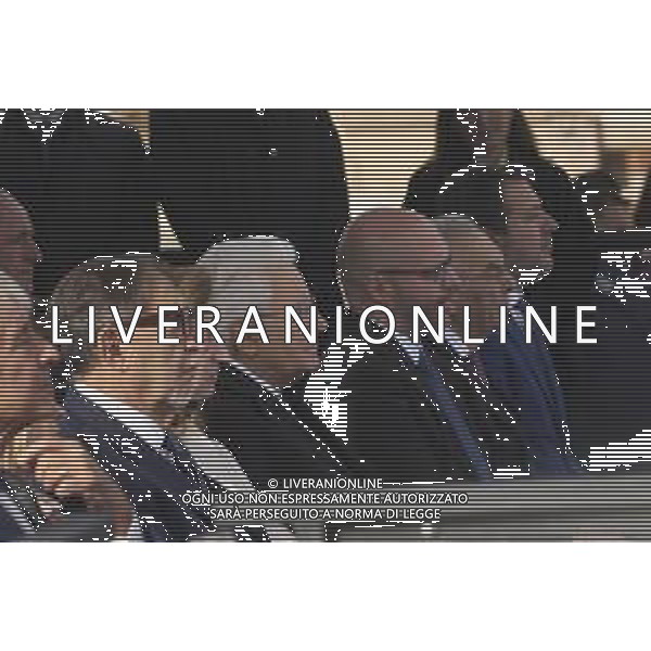 Roma 05 Dicembre 2025 Quirinale, Cerimonia per l\'accensione del bracere Olimpico. Nella Foto: Andrea Abodi, Giorgia Meloni, Ignazio La Russa, Laura Mattarella, Sergio Mattarella, Lorenzo Fontana, Giovanni Amoroso, Matteo Salvini Foto Credit: Andrea Bracaglia- AGENZIA ALDO LIVERANI SAS