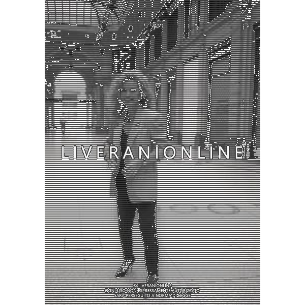 NEG-RETROSPETTIVA SILVANA GIACOBINI GIORNALISTA NELLA FOTO SILVANA GIACOBINI A MILANO NELL\'ANNO 1990 AG ALDO LIVERANI SAS