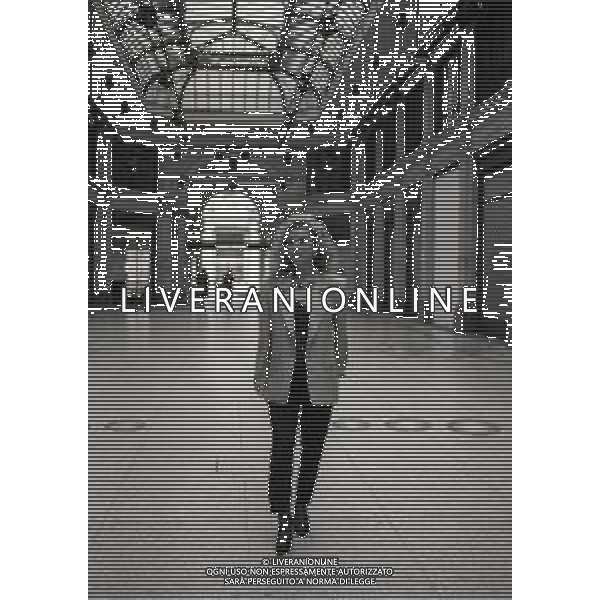 NEG-RETROSPETTIVA SILVANA GIACOBINI GIORNALISTA NELLA FOTO SILVANA GIACOBINI A MILANO NELL\'ANNO 1990 AG ALDO LIVERANI SAS