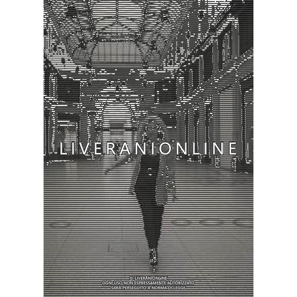 NEG-RETROSPETTIVA SILVANA GIACOBINI GIORNALISTA NELLA FOTO SILVANA GIACOBINI A MILANO NELL\'ANNO 1990 AG ALDO LIVERANI SAS