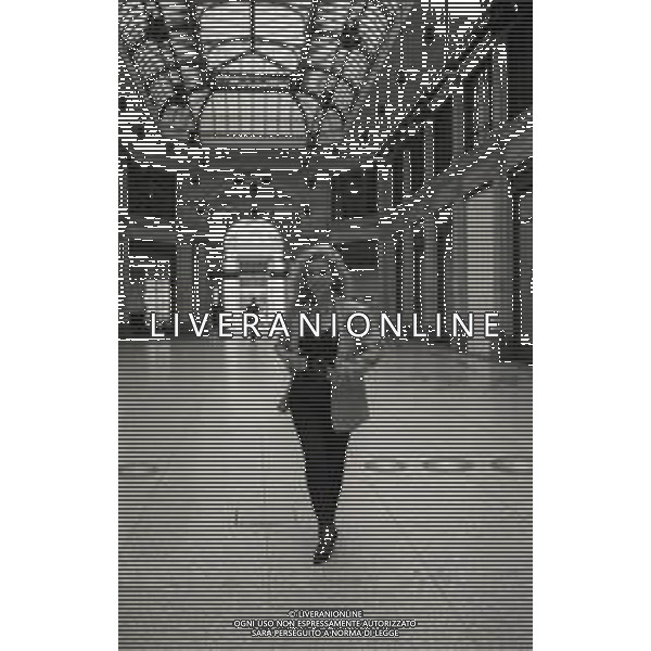 NEG-RETROSPETTIVA SILVANA GIACOBINI GIORNALISTA NELLA FOTO SILVANA GIACOBINI A MILANO NELL\'ANNO 1990 AG ALDO LIVERANI SAS