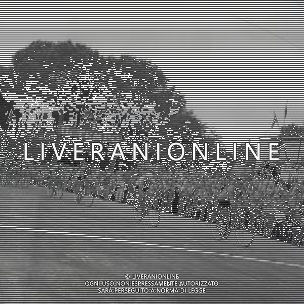 NEG-1949 GIRO D\'ITALIA A ROMA FOTO SANDRO VESPASIANI-AG ALDO LIVERANI SAS