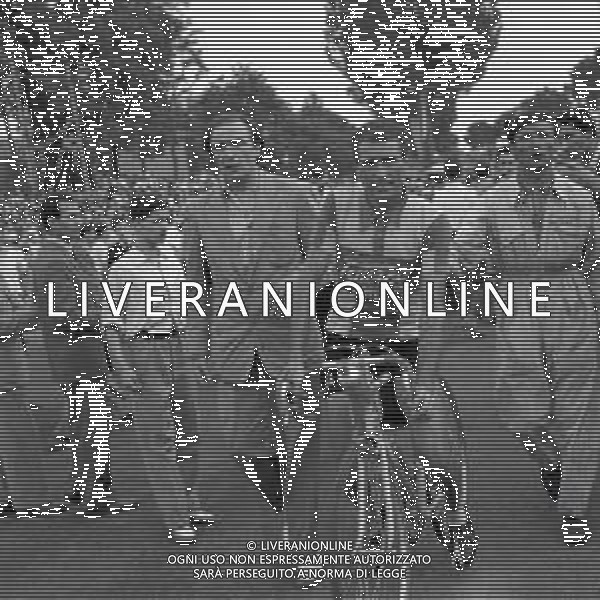 NEG-1949 GIRO D\'ITALIA A ROMA FOTO SANDRO VESPASIANI-AG ALDO LIVERANI SAS