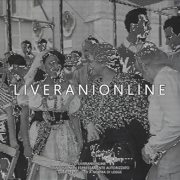 NEG-1949 GIRO D\'ITALIA A ROMA FOTO SANDRO VESPASIANI-AG ALDO LIVERANI SAS