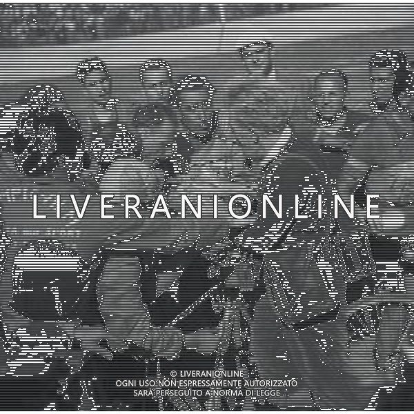 NEG-1949 GIRO D\'ITALIA A ROMA FOTO SANDRO VESPASIANI-AG ALDO LIVERANI SAS