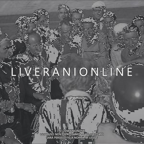 NEG-1949 GIRO D\'ITALIA A ROMA FOTO SANDRO VESPASIANI-AG ALDO LIVERANI SAS