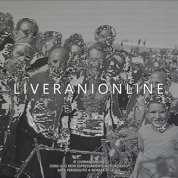 NEG-1949 GIRO D\'ITALIA A ROMA FOTO SANDRO VESPASIANI-AG ALDO LIVERANI SAS