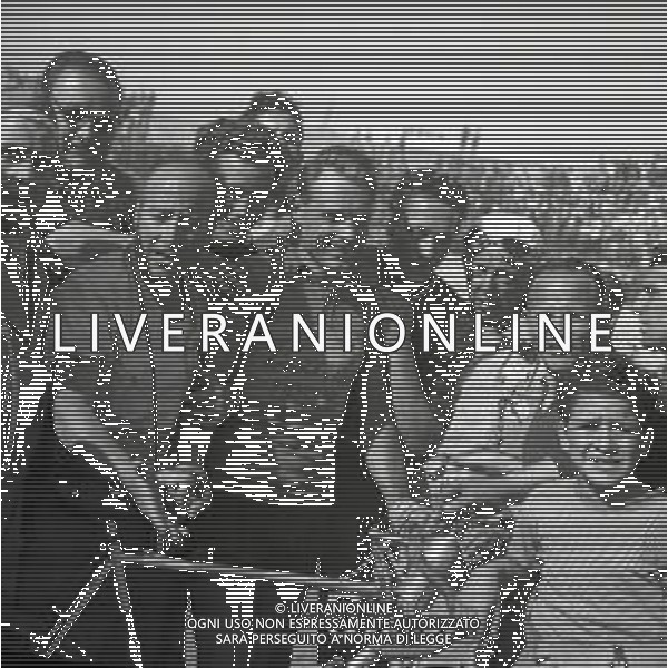 NEG-1949 GIRO D\'ITALIA A ROMA FOTO SANDRO VESPASIANI-AG ALDO LIVERANI SAS