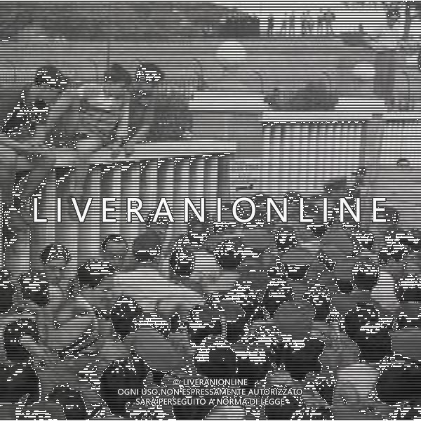 NEG-1949 GIRO D\'ITALIA A ROMA FOTO SANDRO VESPASIANI-AG ALDO LIVERANI SAS