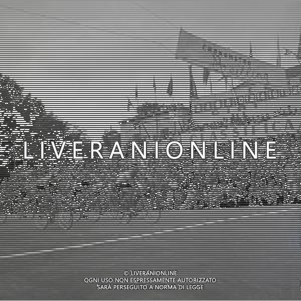 NEG-1949 GIRO D\'ITALIA A ROMA FOTO SANDRO VESPASIANI-AG ALDO LIVERANI SAS