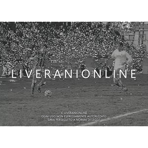 1982-1983 TORNEO DI VIAREGGIO INTER ROMA PRIMAVERA NELLA FOTO AZIONE DI GIOCO AG ALDO LIVERANI SAS