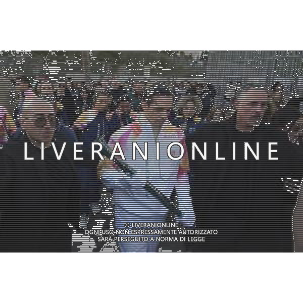 Roma 06 Dicembre 2025 Achille Lauro Tedoforo al colosseo con la Fiamma Olimpica dei Giochi Olimpici Invernali di Milano-Cortina 2026 Nella Foto: Achille Lauro Foto Credit: Andrea Bracaglia- AGENZIA ALDO LIVERANI SAS