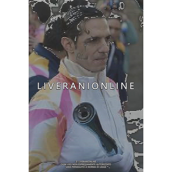 Roma 06 Dicembre 2025 Achille Lauro Tedoforo al colosseo con la Fiamma Olimpica dei Giochi Olimpici Invernali di Milano-Cortina 2026 Nella Foto: Achille Lauro Foto Credit: Andrea Bracaglia- AGENZIA ALDO LIVERANI SAS